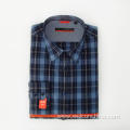 Striped Slim Fit Flannel Men Casual Shirts